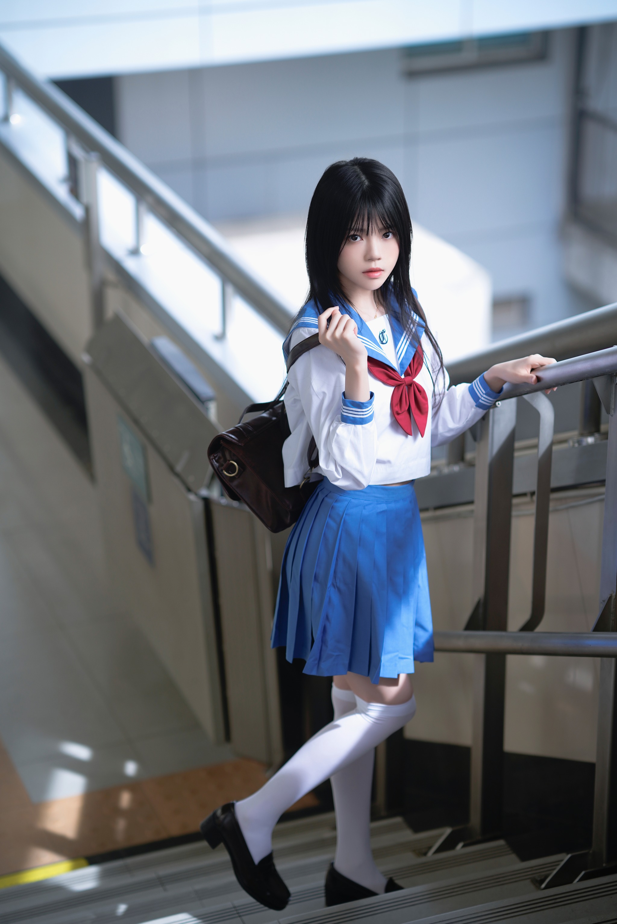 桜桃喵 - NO.220 地铁JK [33P]-XikXak